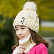 Load image into Gallery viewer, Knitted Letter Bonnet