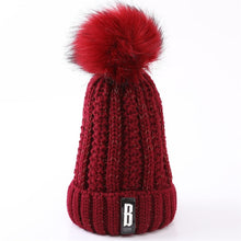 Load image into Gallery viewer, Knitted Letter Bonnet