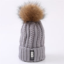 Load image into Gallery viewer, Knitted Letter Bonnet