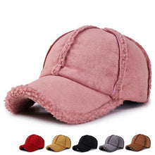Load image into Gallery viewer, Thicken Warm Solid Baseball Cap