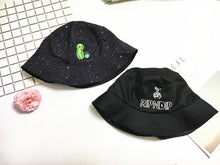 Load image into Gallery viewer, Cotton Alien Embroidery Bucket Hat