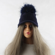 Load image into Gallery viewer, Winter Fur Pompom Hat