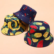 Load image into Gallery viewer, Reversible Panama Bob Hat
