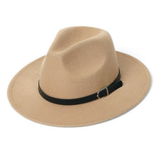 Load image into Gallery viewer, Woolen Fashion Top Jazz Hat