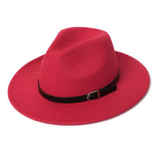 Load image into Gallery viewer, Woolen Fashion Top Jazz Hat