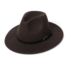 Load image into Gallery viewer, Woolen Fashion Top Jazz Hat