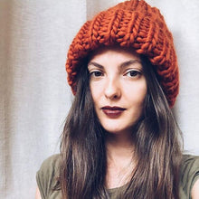 Load image into Gallery viewer, Knitted Beanie Hat