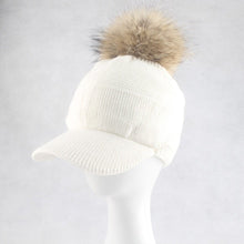 Load image into Gallery viewer, Winter Fur Pompom Hat