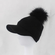 Load image into Gallery viewer, Winter Fur Pompom Hat