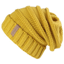 Load image into Gallery viewer, Winter Knitted Slouchy Beanie