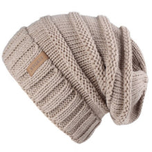 Load image into Gallery viewer, Winter Knitted Slouchy Beanie