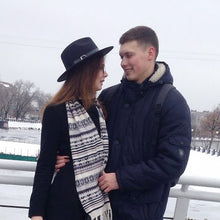 Load image into Gallery viewer, Winter Imitation Woolen Felt Hat