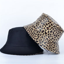 Load image into Gallery viewer, Leopard Print Bucket Hat