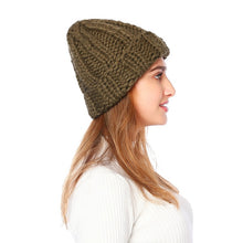 Load image into Gallery viewer, Knitted Beanie Hat
