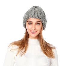 Load image into Gallery viewer, Knitted Beanie Hat