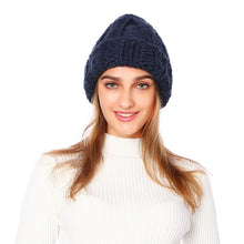 Load image into Gallery viewer, Knitted Beanie Hat