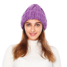 Load image into Gallery viewer, Knitted Beanie Hat