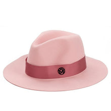 Load image into Gallery viewer, Brim Cowboy Panama Fedora Cap