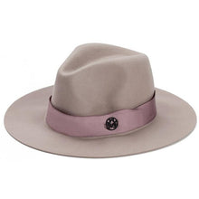 Load image into Gallery viewer, Brim Cowboy Panama Fedora Cap