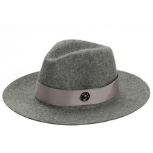 Load image into Gallery viewer, Brim Cowboy Panama Fedora Cap