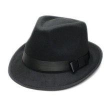 Load image into Gallery viewer, Retro Hard Felt Fedora Hat