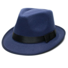 Load image into Gallery viewer, Retro Hard Felt Fedora Hat
