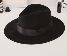 Load image into Gallery viewer, Brim Cowboy Panama Fedora Cap
