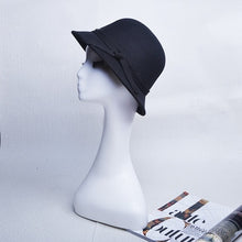 Load image into Gallery viewer, Elegant Wool Bow-knot Fedora Hat