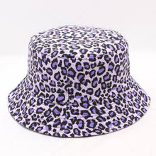 Load image into Gallery viewer, Leopard Print Bucket Hat