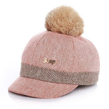 Load image into Gallery viewer, Rabbit Hair Ball Winter Cap