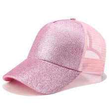 Load image into Gallery viewer, Glitter Ponytail Baseball Cap