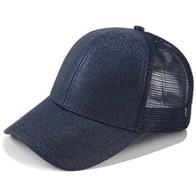 Load image into Gallery viewer, Glitter Ponytail Baseball Cap