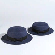 Load image into Gallery viewer, Casual Bow-knot Straw Cap