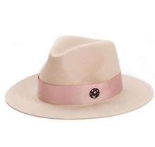 Load image into Gallery viewer, Brim Cowboy Panama Fedora Cap
