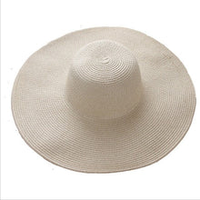 Load image into Gallery viewer, Summer Fashion Floppy Straw Hat