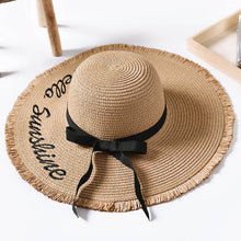 Load image into Gallery viewer, Embroidery Straw Hat