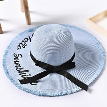 Load image into Gallery viewer, Embroidery Straw Hat