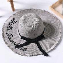 Load image into Gallery viewer, Embroidery Straw Hat