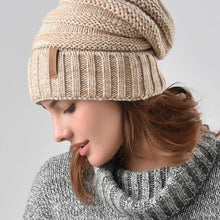 Load image into Gallery viewer, Winter Knitted Slouchy Beanie