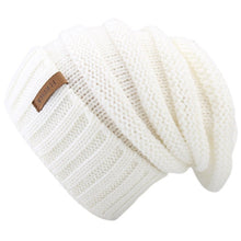 Load image into Gallery viewer, Winter Knitted Slouchy Beanie