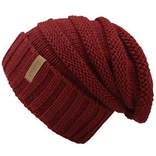 Load image into Gallery viewer, Winter Knitted Slouchy Beanie