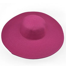 Load image into Gallery viewer, Summer Fashion Floppy Straw Hat