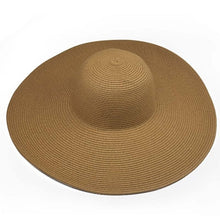 Load image into Gallery viewer, Summer Fashion Floppy Straw Hat