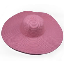 Load image into Gallery viewer, Summer Fashion Floppy Straw Hat