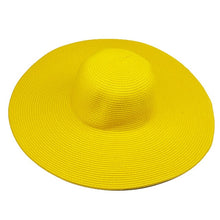 Load image into Gallery viewer, Summer Fashion Floppy Straw Hat