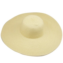 Load image into Gallery viewer, Summer Fashion Floppy Straw Hat