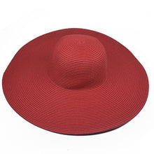 Load image into Gallery viewer, Summer Fashion Floppy Straw Hat