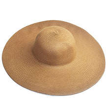 Load image into Gallery viewer, Summer Fashion Floppy Straw Hat