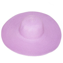 Load image into Gallery viewer, Summer Fashion Floppy Straw Hat