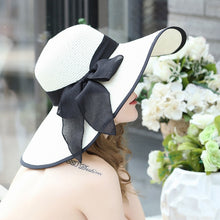 Load image into Gallery viewer, Brim Straw Floppy Hat